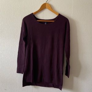 Dark Purple Gap Sweater